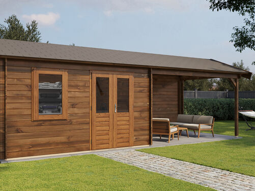 400cm x 300cm + 400cm Veranda