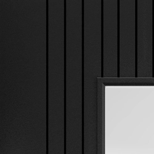 Aria Black Pocket Door
