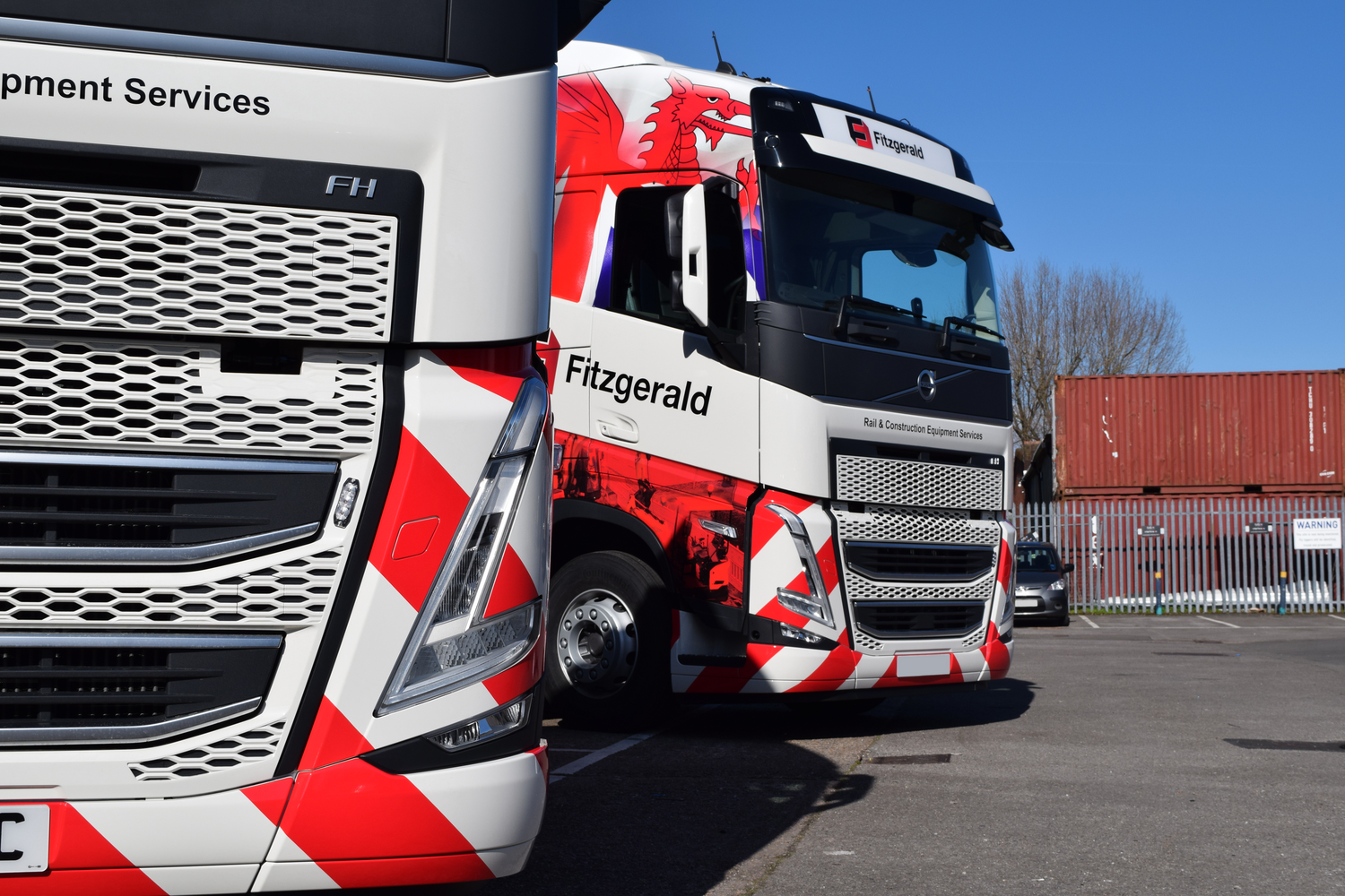 Fitzgerald Plant Services - 2x Volvo FH4