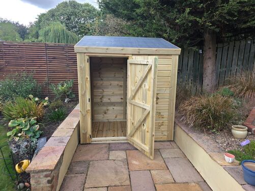 6x4 Pent Storage Shed