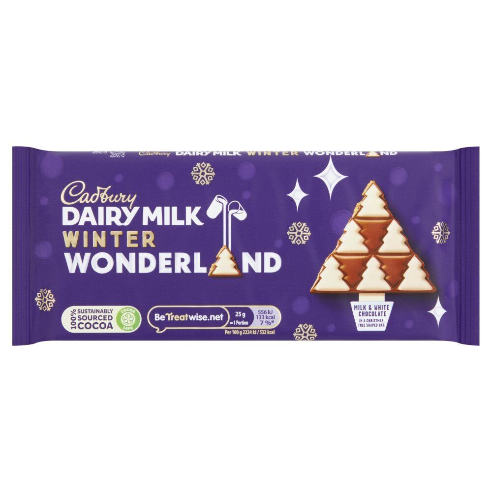 Cadbury Dairy Milk Christmas Winter Wonderland Chocolate Bar