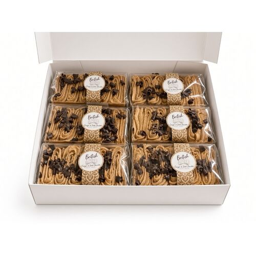 British Bakes & Cakes Ginger & Dark Chocolate Loaf Cake 280g