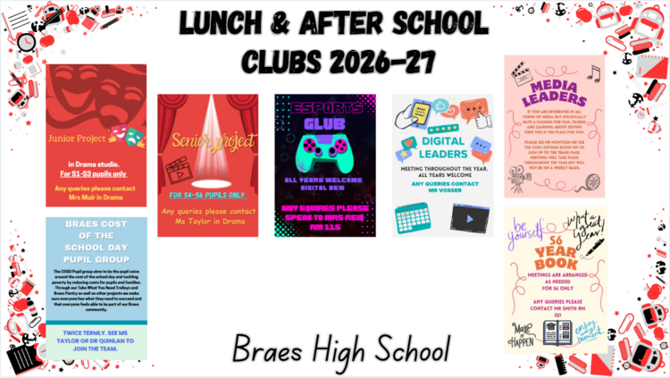 Clubs and Activities | Braes High School | Braes High School | Secondary School Falkirk | Falkirk Education
