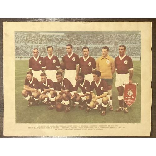 Sport Lisboa e Benfica  1949/50 squad photo