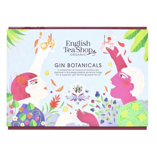 English Tea Shop Organic Gin Botanicals Pyramid Bags x 12