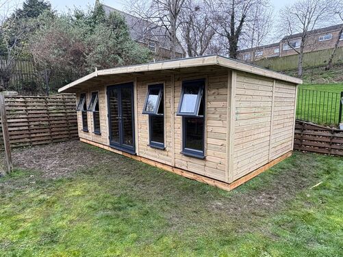 24x12 Apex Summer House