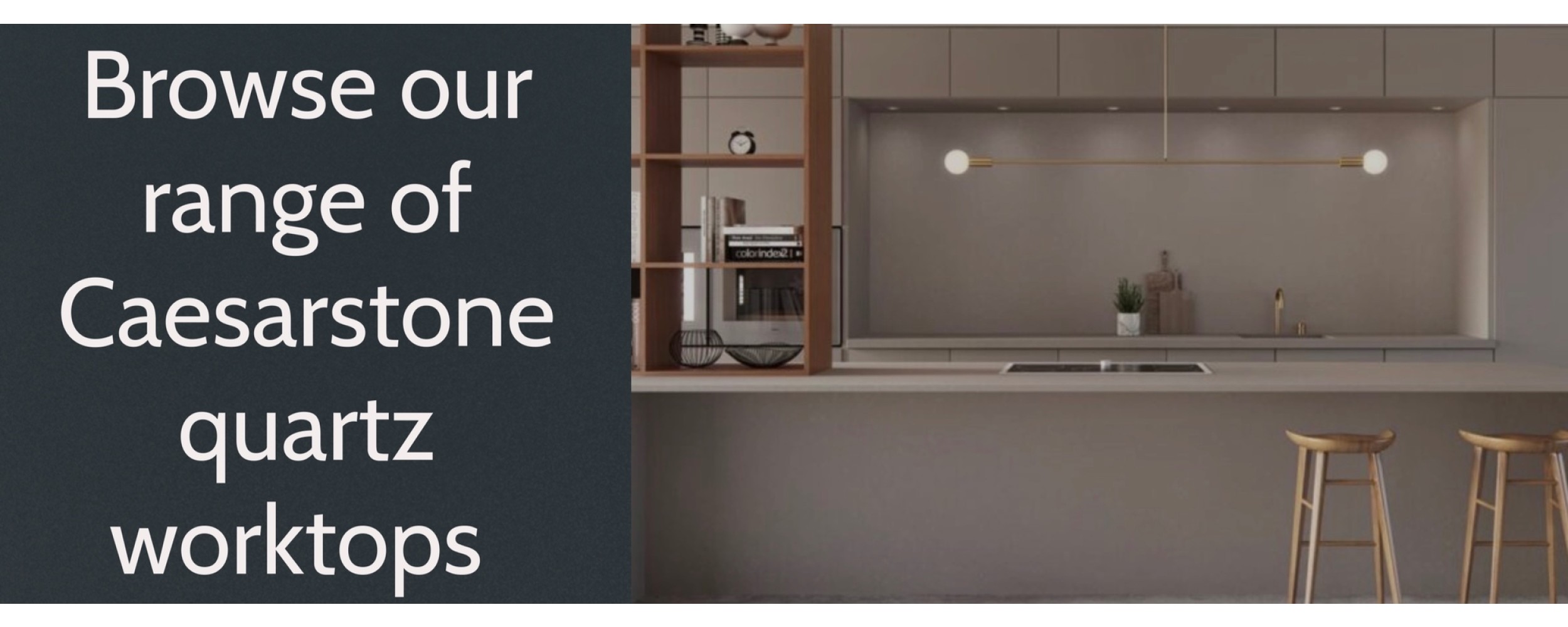 Caesarstone quartz worktops