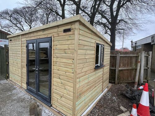 #PVC088 15x9 Pent Summer House