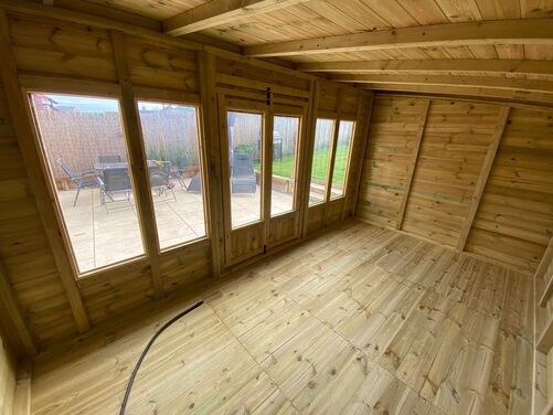 14x8 Pent Summer House