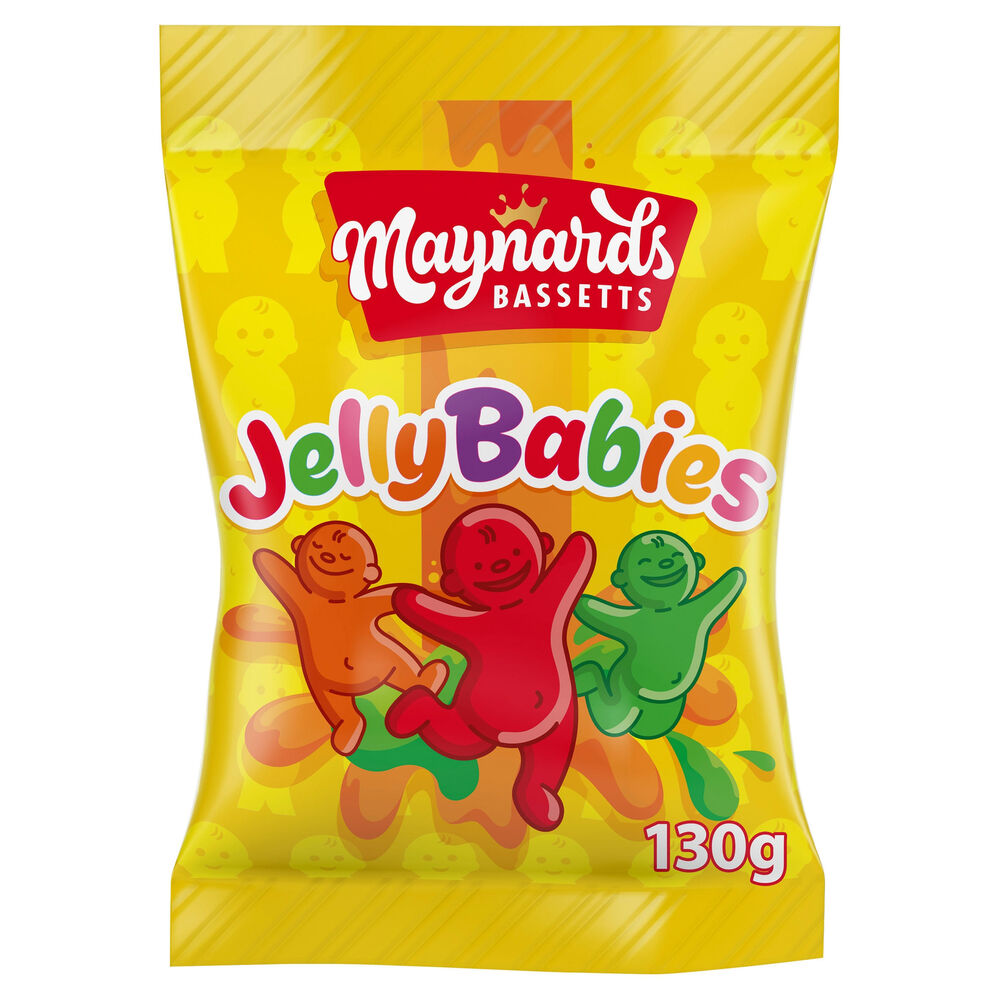 Maynards Bassetts Jelly Babies Sweets Bag