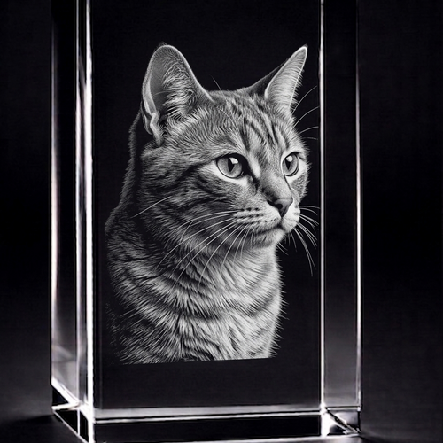 Arran 3D Crystal Block – 150 × 80 × 80 mm (Large 3D Crystal Photo Gift UK)