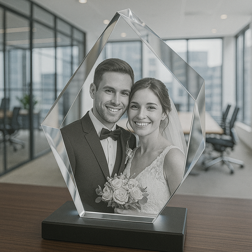 The Beautiful 3D Jura 14x10x6cm Pure Crystal Iceberg