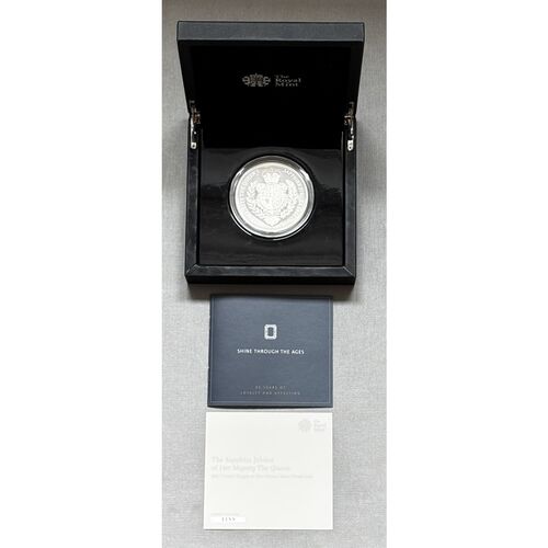 2017 United Kingdom five ounce silver proof coin