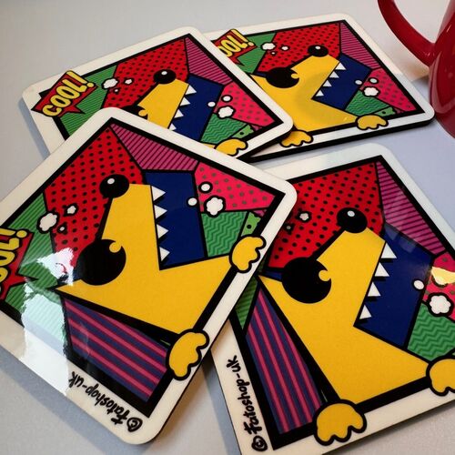 'My Dream Dog' Coaster