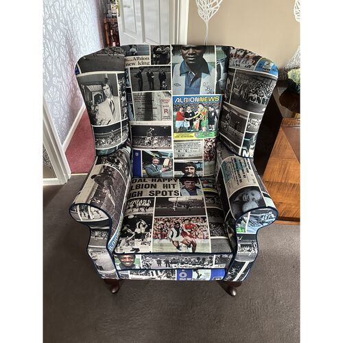 West Bromwich Albion Bespoke Chair