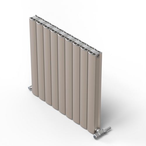 Ultraheat Bombe designer aluminium radiators