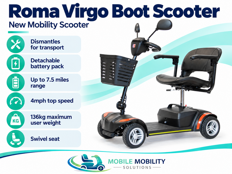 Roma Virgo Boot Scooter