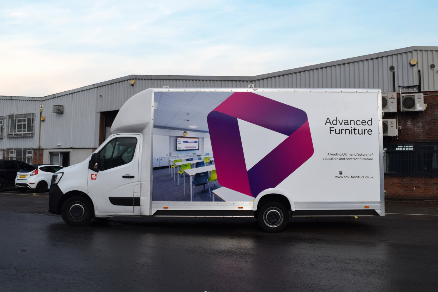 Advanced Furniture - 2x Luton Box Van