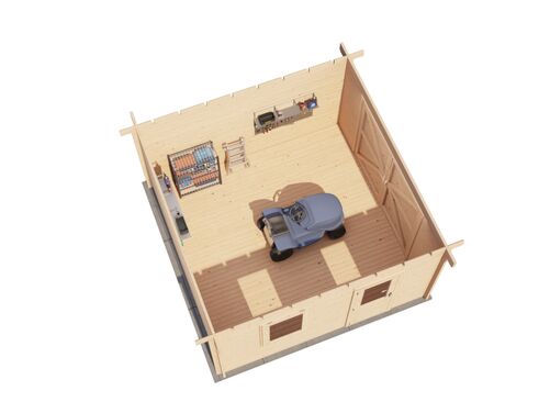 400cm x 400cm - Garage