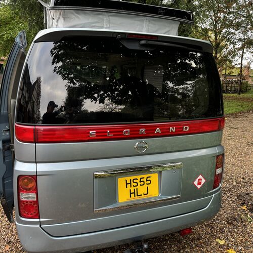 2005 Nissan Elgrand Camper Van 3.5 V6 - Blue - ProConversion - 1 UK Owner 8yrs