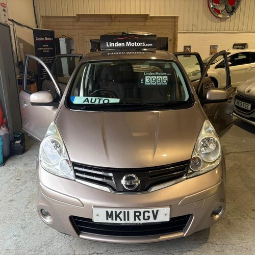 2011 (11) NISSAN NOTE ACENTA 1.6 5 DOOR AUTOMATIC