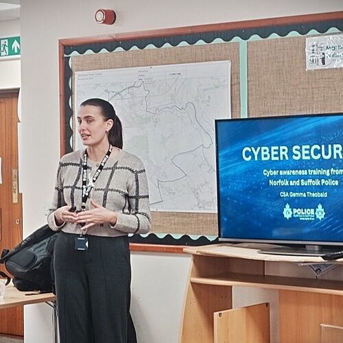 Cyber Security Advisor Gemma Theobald Presenting at February Meeting