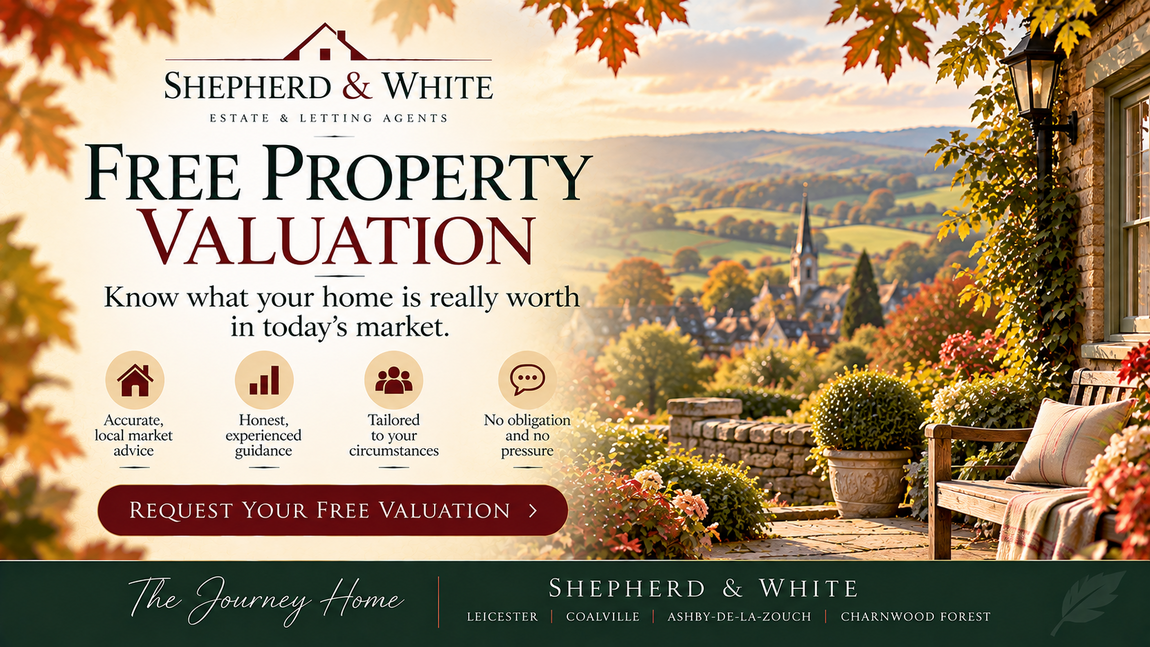 The Journey Home :The Little Things Matter | Shepherd and White  | Free property valuation Coalville | Request a property valuation Ashby De La Zouch  | Average house price in Charnwood