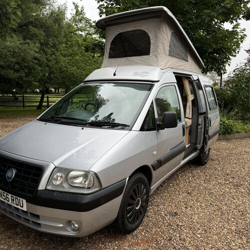 2006 Nu Venture Camper Van Fiat Scudo - Silver - Low Miles
