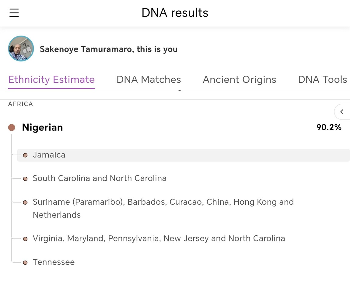 The Lineage of the founder of IoBN - Sakenoye II Tamuramaro 