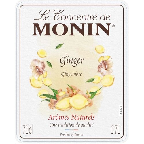 Ginger Concentrate Syrup by Monin - 700ml
