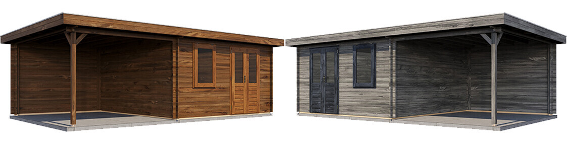 Classic Log Cabin Finishes and Treatments