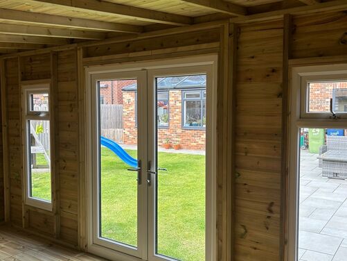 16x10 Pent Summer House