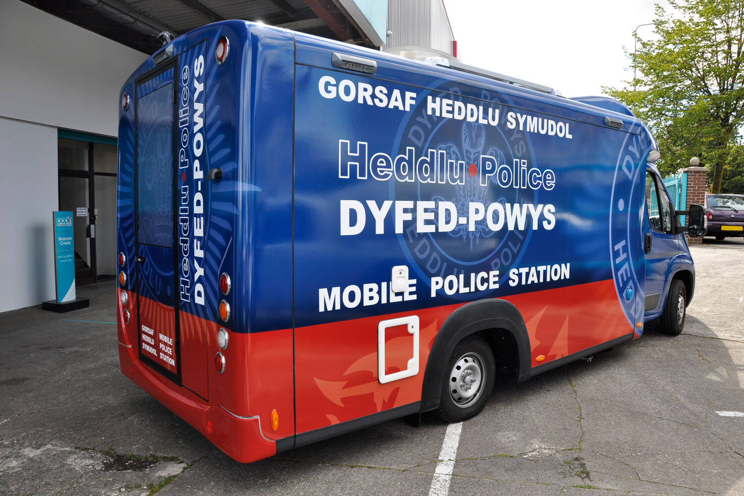 Dyfed-Powys - 4x Citroen Exhibition Trailer