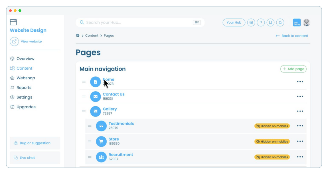 How to add Q&amp;amp;As to a website page | Webfactory Support | Webfactory