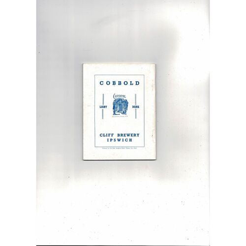 Ipswich Town Official Football Handbook 1955/56