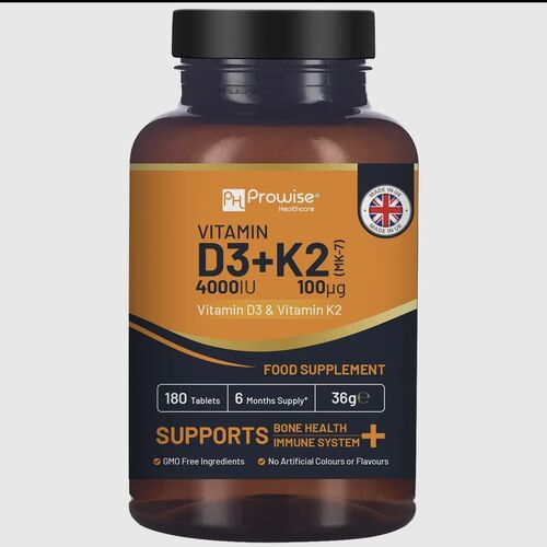 Prowise Vitamin D3+K2 4000IU (MK-7)