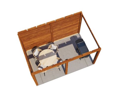 3.88mtr x 2.5mtr 28mm walled Gazebo