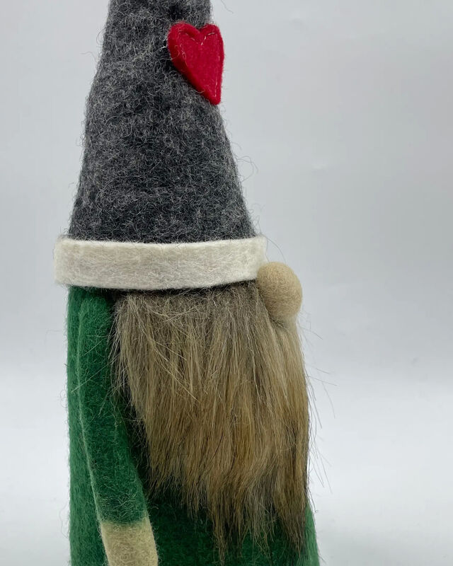 Handmade Felt Christmas old man Elf Ornament/Decoration