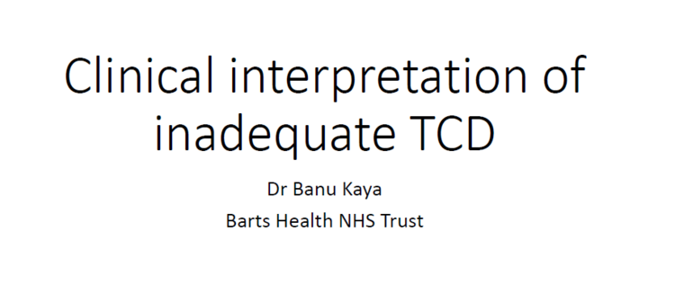 NHP TCD In Sickle Cell Disorder Webinar-  Learning