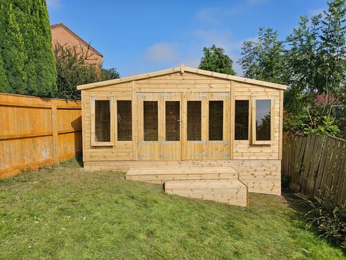 #SHA079 18x10 Apex Summer House