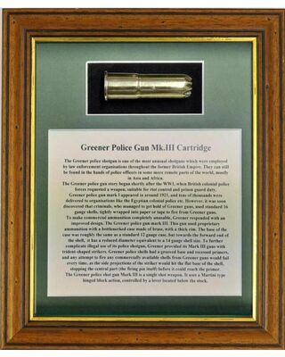 Greener Police Gun Mark III Special Bore Cartridge