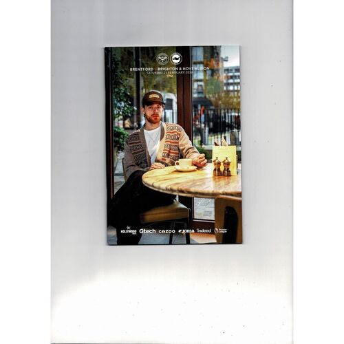 2025/26 Brentford v Brighton Football Programme