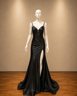 Black Fitted | MiAmor Boutique | Prom Dresses Sutton Coldfield | Prom Dress Shop Birmingham | Evening Dresses Sutton Coldfield