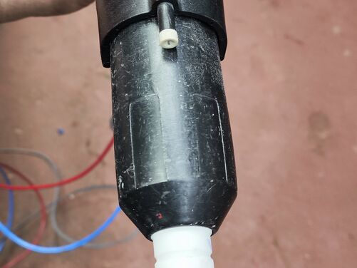 Torch Light Holder - With Rechargeable Torches.