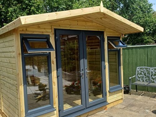 #PVC109 10x10 Apex Summer House