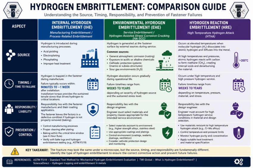 Hydrogen Embrittlement in Fasteners - Causes, Relief &amp; Prevention | Trojan SF