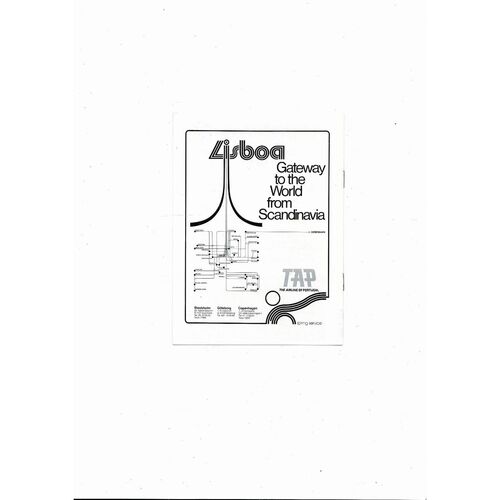 B1903 Copenhagen v Benfica European Cup Football Programme 1977/78