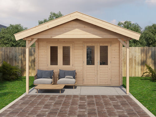 400cm x 300cm + 200cm Front Canopy