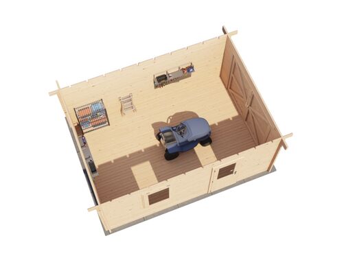 350cm x 500cm - Garage