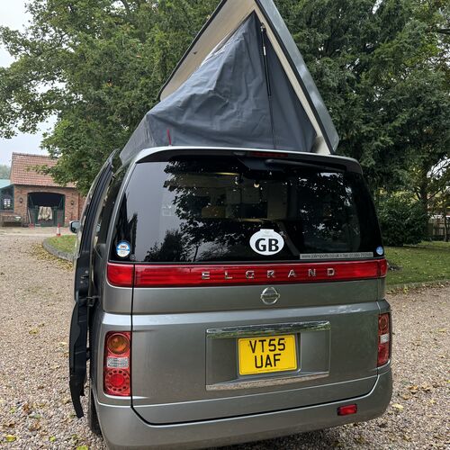 2005 Nissan Elgrand 2.5V6 Camper Van JAL Pro Conversion - 49732 Miles
